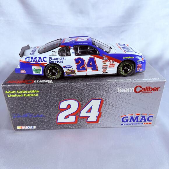 2000 Team Caliber 1:24 Ricky Hendrick #24 GMAC Monte Carlo NASCAR Diecast COA - Picture 3 of 8